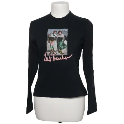 T-shirt à manches longues (Noir) de Luis Trenker Coton
