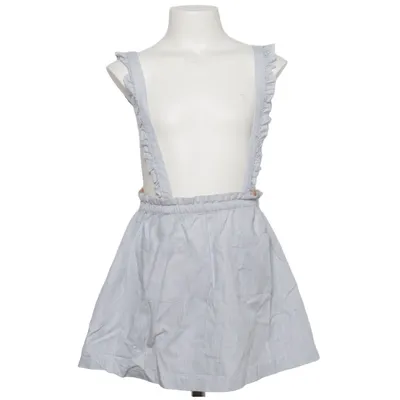 Jupe salopette (Gris) de Maya Coton