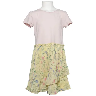 Jurk (Roze, Geel, Meerkleurig) van Lindex Kids Katoen, Polyester