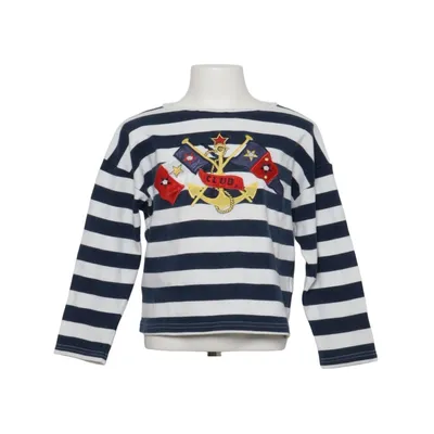 Long sleeve T-shirt (Blue, White) from Paper Moon
