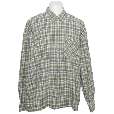 Flannel skjorte (Grøn, Blå, Beige) fra Condor