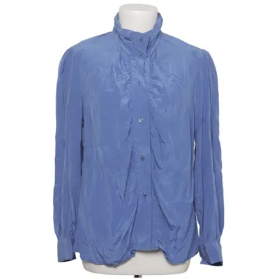 Blouse (Bleu) de Louise Béen Soie