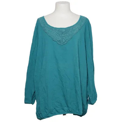Top (Blauw) van Sheego Casual Katoen