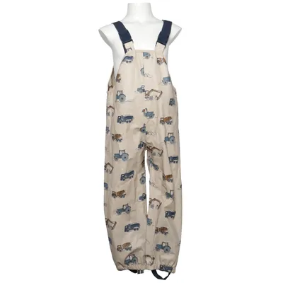 Hängselbyxor (Beige, Flerfärgad) från Topolino Polyester, Polyuretan