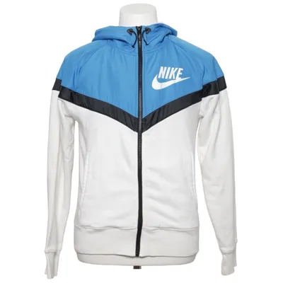 Trainingsjack (Blauw, Wit, Zwart) van Nike Sportswear Katoen, Elastaan, Polyester
