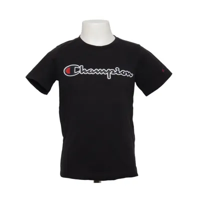 T-shirt (Zwart) van Champion Katoen