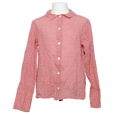 Chemise (Rouge, Blanc) de Agnès B. Coton, Élasthane