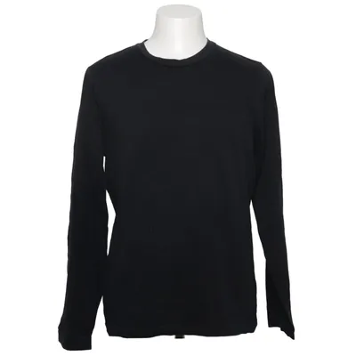 Long sleeve T-shirt (Black) from Crossley Cotton