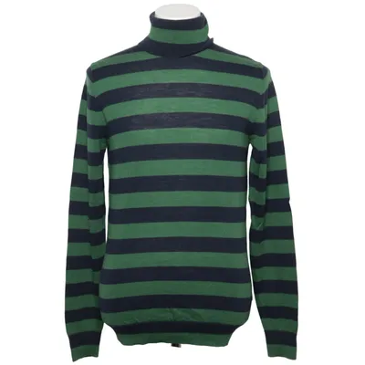 Rollkragenpullover (Grün, Blau) von WE Fashion Merinowolle