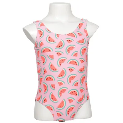 Maillot de bain une pièce (Rose, Multicolore) de H&M Élasthane, Polyamide, Polyester