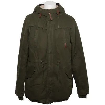 Parka (Grøn) fra Alessandro Salvarini Bomuld, Polyester