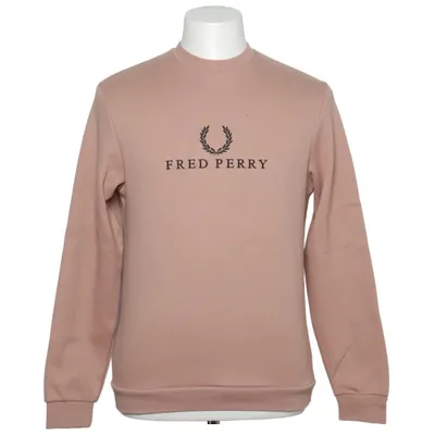 Sweatshirt (Rose) de Fred Perry Sportswear Coton, Élasthane, Polyester