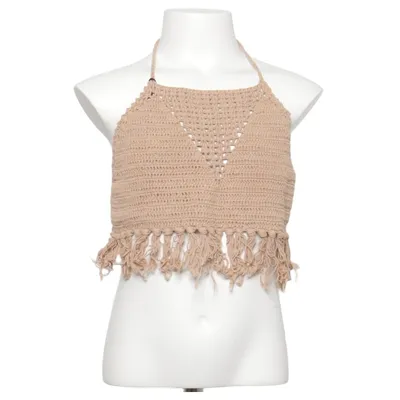 Haltertop (Beige) van Lovechild Katoen