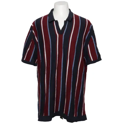 Poloshirt (Blauw, Rood, Wit) van Abercrombie & Fitch Katoen, Polyamide, Viscose