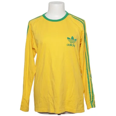 Langærmet t-shirt (Gul, Grøn) fra Adidas Originals Bomuld