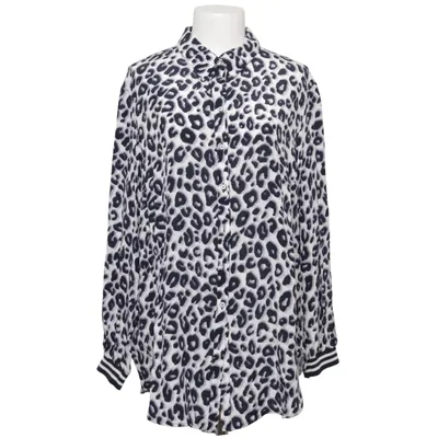 Blouse (White, Blue) from Tuzzi