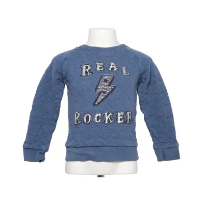 Sweatshirt (Blauw) van BOB Katoen, Polyester