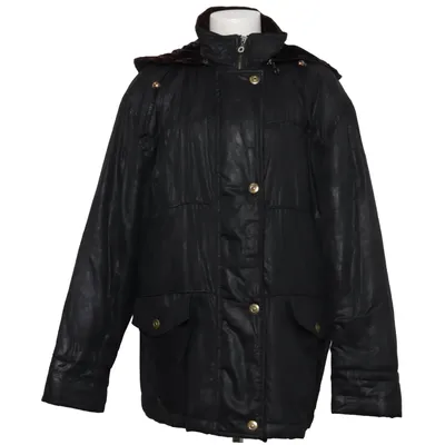 Winterjacke (Schwarz) von Avitano Acetat, Polyamid, Polyester, Polyurethan