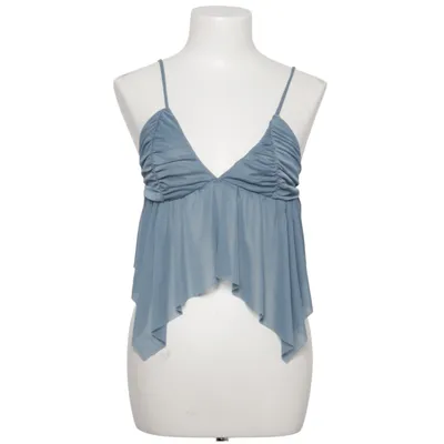 Crop top (Blauw) van Light Before Dark