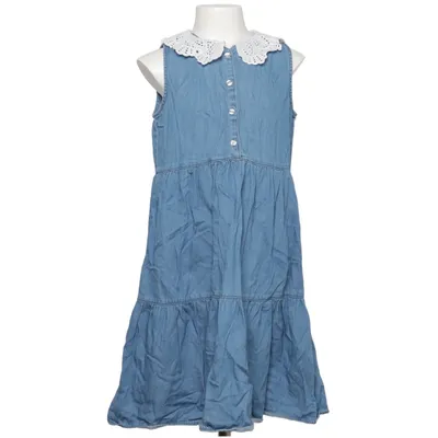 Robe en jean (Bleu, Blanc) de Lindex Kids Coton