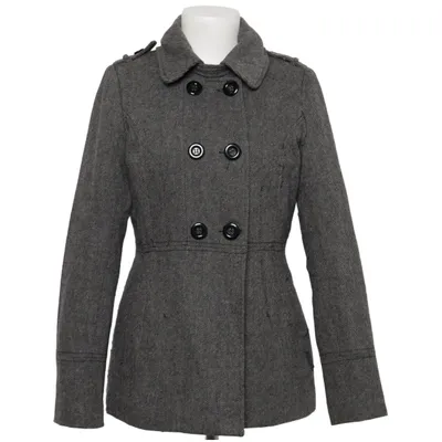 Caban (Gris) de Vive Maria Polyester, Laine