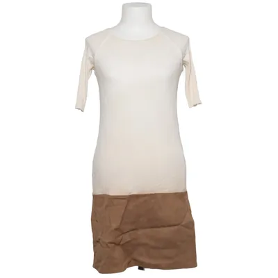 Dress (White, Beige) from Bailey44 Elastane, Leather, Viscose