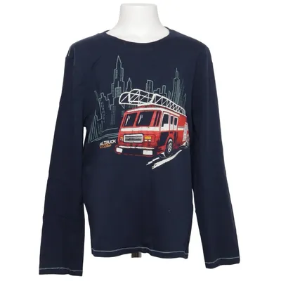 T-shirt à manches longues (Bleu, Multicolore) de Kids Coton, Élasthane