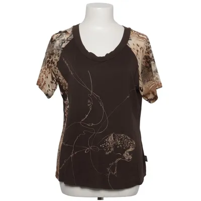T-shirt (Brun, Flerfarvet) fra Vango Elastan, Polyester, Viscose