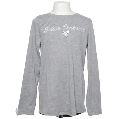 Lange mouwen shirt (Grijs) van Louis & Louisa Katoen, Polyester
