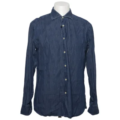 Denim blouse (Blauw) van Tintoria Mattei