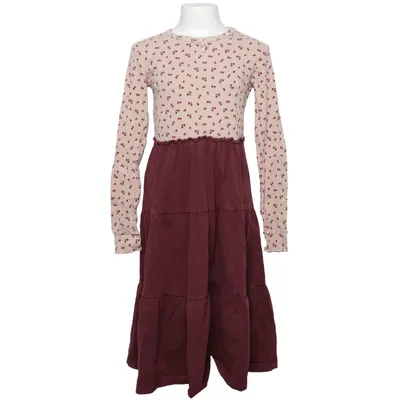 Robe (Beige, Rouge) de Müsli Élasthane, Coton biologique