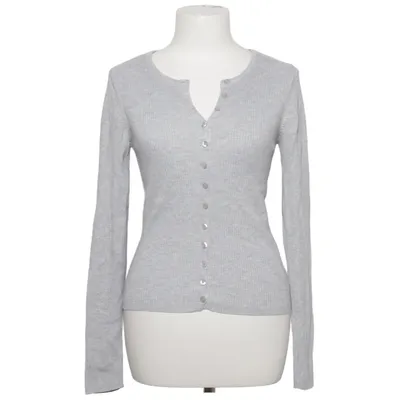 Cardigan (Gray) from Stradivarius Polyamide, Viscose