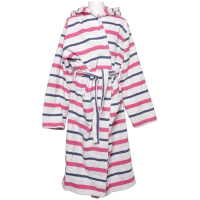Bathrobe (White, Blue, Pink) from Sanetta Cotton, Polyester