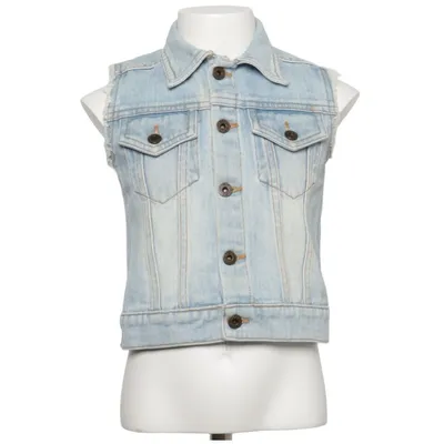 Spijker gilet (Blauw) van Dubster Katoen