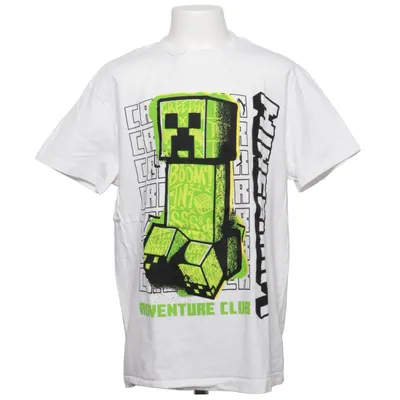 T-shirt (White, Green, Black) from Minecraft Cotton