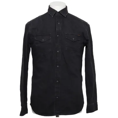 Chemise en jean (Noir) de Jack & Jones Jeans Intelligence Coton