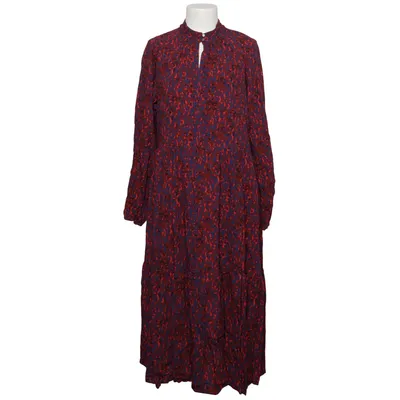 Robe longue (Bleu, Rouge, Marron) de Lanius Coton, Viscose