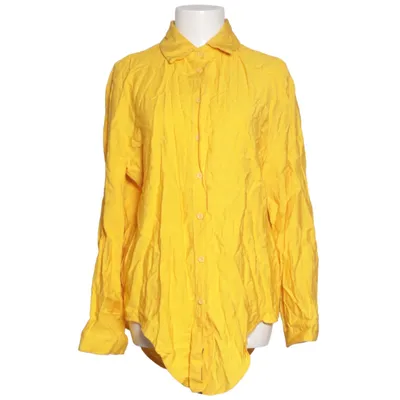 Skjorta (Gul) från Micas Elastan, Polyester