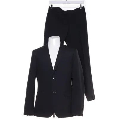 Kostym (Tailored Fit) från Bläck Polyester, Ull, Viskos