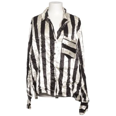 Pyjamasskjorta (Svart, Vit) från Topshop Viskos