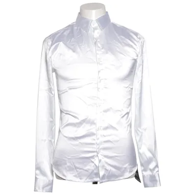 Shirt (White) from Boohoo Man Elastane, Polyester