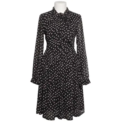 Klänning (Svart, Flerfärgad) från La Reine Blanche Polyester