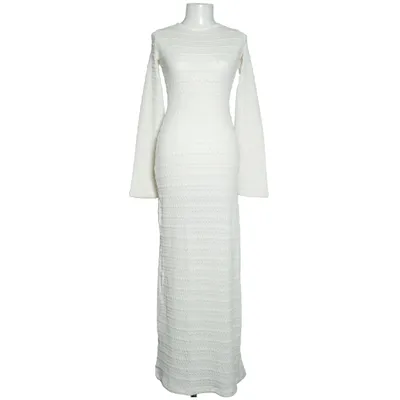 Maxikjole (Hvid) fra Nelly Bomuld, Polyester