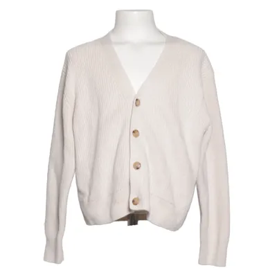 Kofta (Vit) från Uniqlo Akryl, Bomull, Återvunnen polyester