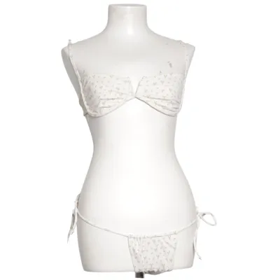Bikini (Beige, Flerfärgad) från La Hana Swim Elastan, Polyester