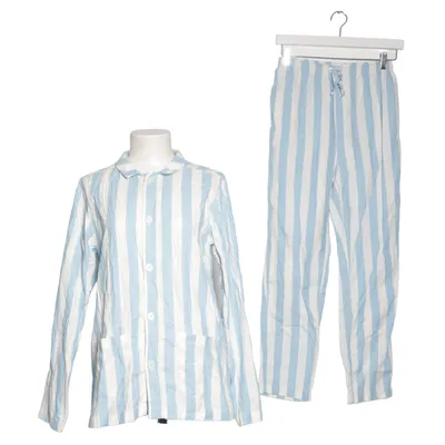 Pyjamas (Blå, Vit) från Nufferton Bomull