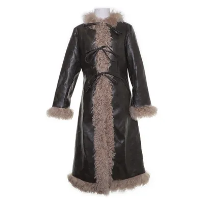Shearling jas (Groen) van Charlotte Simone