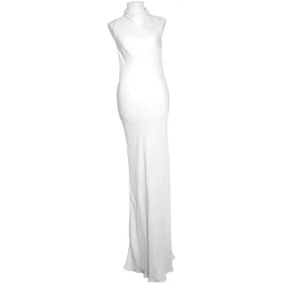 Maxi dress (White, Black) from Rotate Recycled polyester