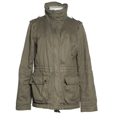 Jakke (Grøn) fra ESPRIT Bomuld, Polyamid, Polyester