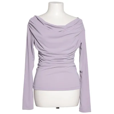 Topp (Long Sleeve Draped Jersey Top) från NA-KD Polyester